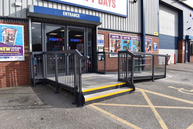 Modular Access Ramp and Step Installations Modular Access Ramp and Step Installations